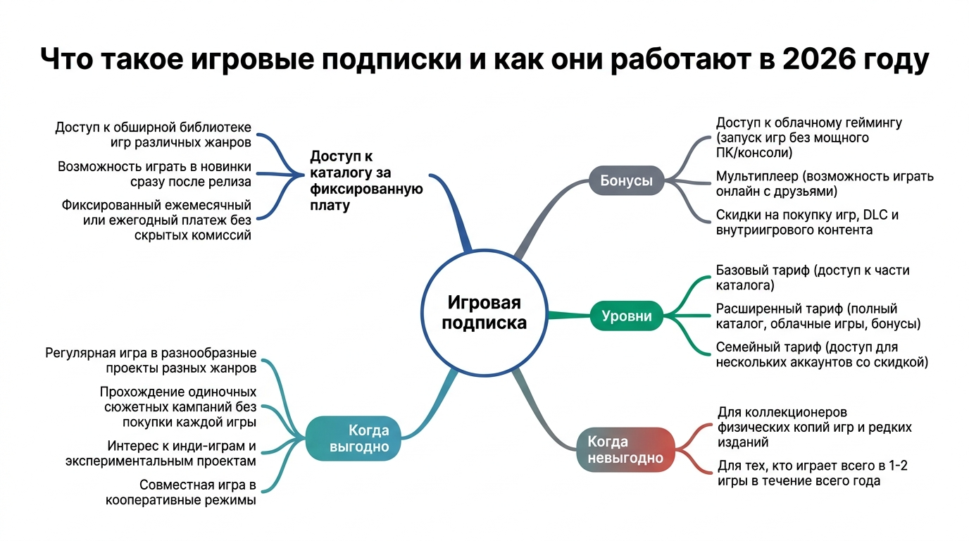 Что такое игровые подписки и как они работают